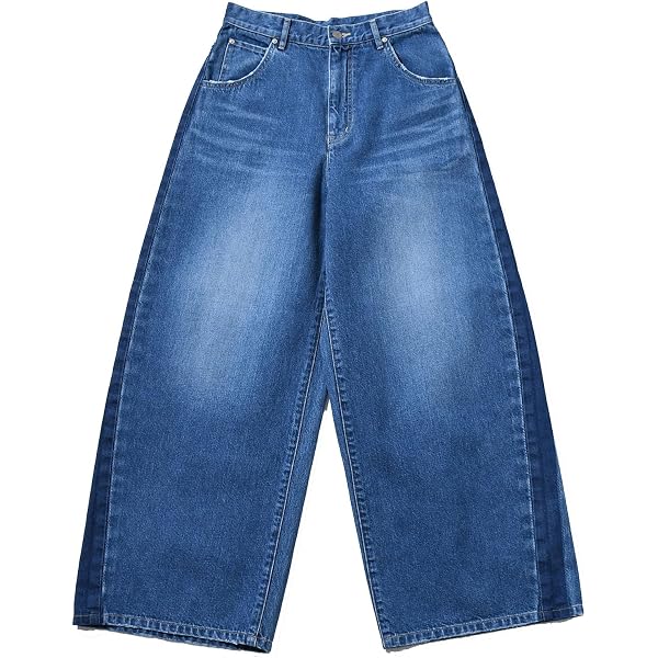 Amazon | [ジョンブル] デニムバナナパンツZP343121-SS | ジーンズ 通販